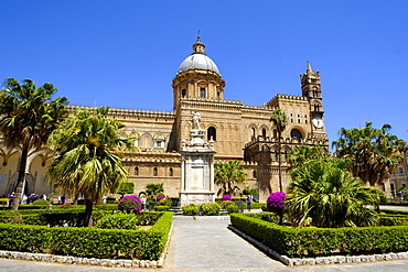 Cathedral of Palermo, Cattedrale Maria Santissima Assunta, Palermo, Sicily, Italy, Europe