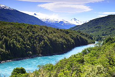 Rio Baker, near Puerto Bertrand, Región de Aysén, Chile, South America