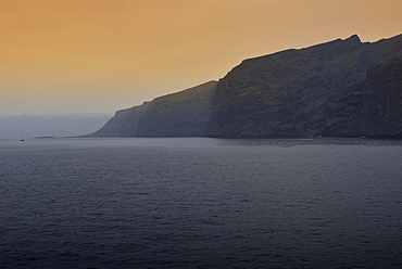 Acantilado de los Gigantes, Cliffs of the Giants, Los Gigantes, Tenerife, Canary Islands, Spain, Europe