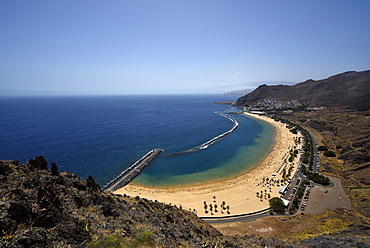 Playa de las Teresitas, beach, San Andres, Tenerife, Canary Islands, Spain, Europe