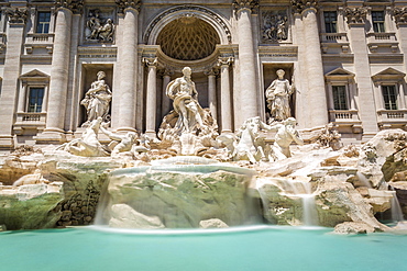 Trevi Fountain, Fontana di Trevi, landmark, Rome, Lazio, Italy, Europe