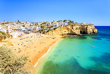 Beach, Carvoeiro, Algarve, Portugal, Europe