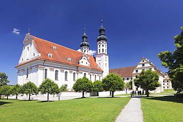 Monastery Obermarchtal, Alb Donau Kreis, Upper Swabia, Baden-Württemberg, Germany, Europe