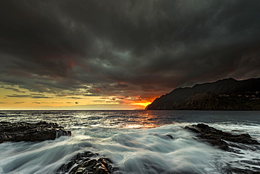 San Lorenzo peninsula at sunrise, San Laurenzo, Madeira, Portugal, Europe