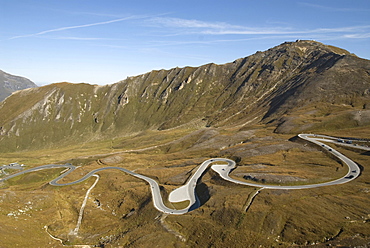 Mt. Grossglockner Hochalpenstrasse, alpine road, Hohe Tauern National Park, Salzburg, Austria, Europe