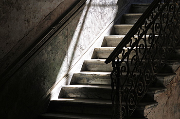 Stairs, stairway, historic centre, Havana, Ciudad de La Habana, Cuba, Central America