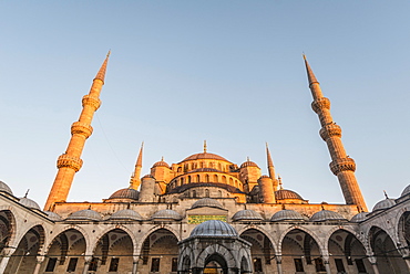 Blue Mosque, Sultan Ahmet Camii, Sultanahmet, European Side, Istanbul