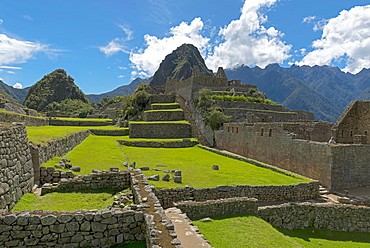 Ruins of Machu Picchu, UNESCO World Heritage Site, Peru, South America