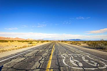 Historic Route 66, Ludlow, California, USA, North America