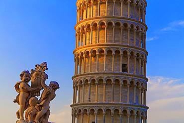 Leaning Tower, Campo dei Miracoli, Pisa, Tuscany, Italy, Europe