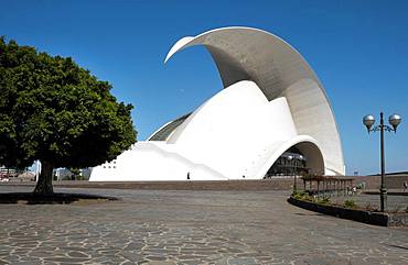 Concert Hall Auditorio de Tenerife, Santa Cruz de Tenerife, Tenerife, Canary Islands, Spain, Europe