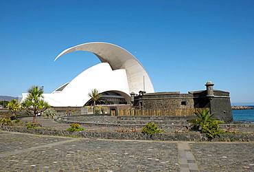 Concert Hall Auditorio de Tenerife, Santa Cruz de Tenerife, Tenerife, Canary Islands, Spain, Europe