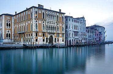 Historical house on the Canal Grande, Venice, Italy, Europe