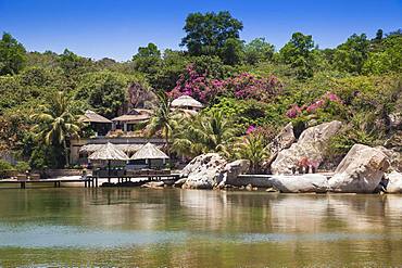 Bungalows, Resort Ngoc Suong in Cam -Ranh Bay, South China Sea, Nha Trang, Vietnam, Asia