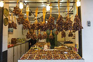 Shop, sale of dates, Algier, Algeria, Africa