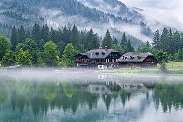 Lake Jaegersee, Kleinarler Valley, Radstaedter Tauern, province of Salzburg, Austria, Europe