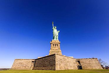 Statue of Liberty, Statue of Liberty National Monument, Liberty Island, New York City, New York, USA, North America