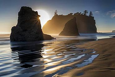 Ruby Beach, Olympic National Park, Washington, USA, North America