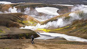 Storihver, Laugavegur trail, Landmannalaugar to Hrafntinnusker, Iceland, Europe