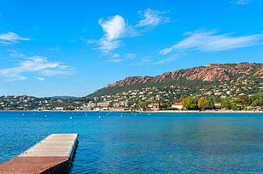 Coastal landscape, Agay, Var, Provence-Alpes-Cote d'Azur, France, Europe