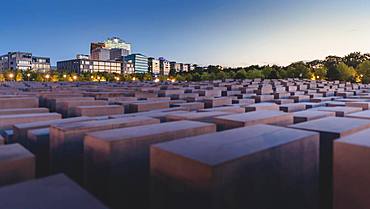 Holocaust Memorial and Potsdamer Platz, Berlin, Germany, Europe