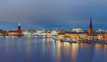 Gamla Stan, night, Stockholm Sweden