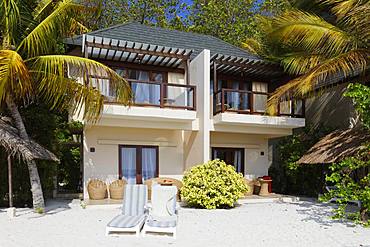 Double bungalow, two-storey, Summer Island, North Male Atoll, Maldives, Asia