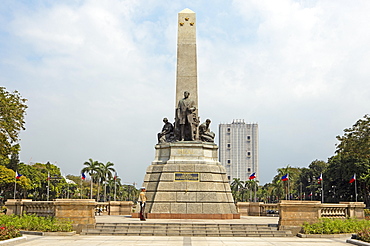 Rizal Monument in Rizal Park or Luneta, Manila, Luzon, Philippines, Asia