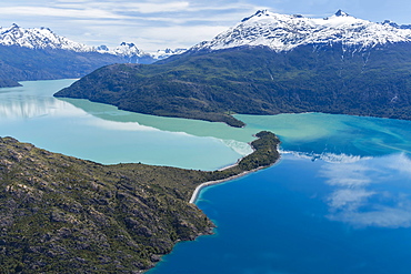 Laguna San Rafael National Park, Aerial view, Aysen Region, Patagonia, Chile, South America