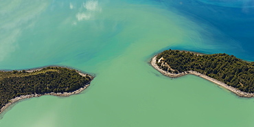 Laguna San Rafael National Park, Aerial view, Aysen Region, Patagonia, Chile, South America