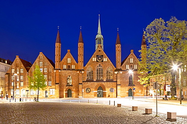 Heiligen Geist Hospital, Koberg, Luebeck, Schleswig-Holstein, Germany, Europe