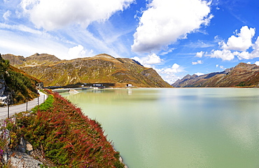 Silvretta High Alpine Road, Bielerhoehe, Lake Silvretta, Silvretta Reservoir, Silvretta Group, Vorarlberg, Austria, Europe