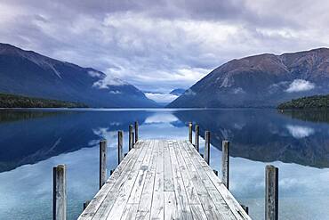 Lake Rotoiti, Oceania, Tasman, Nelson Lakes National Park, South Island, New Zealand, Oceania