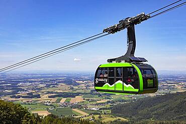 Gruenberg cable car, Gmunden, Salzkammergut, Upper Austria, Austria, Europe