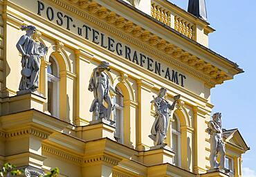 Former Post and Telegraph Office, Bad Ischl, Salzkammergut, Upper Austria, Austria, Europe