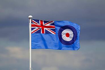 Royal Air Force flag, Cambridgeshire, England, United Kingdom, Europe