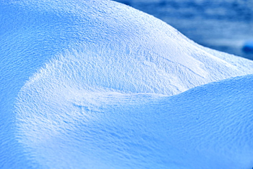 Snow patterns in Ilulissat, Greenland, North America