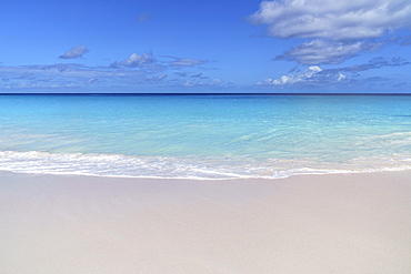 Sandy beach beach Anse Georgette, Praslin, Seychelles, Africa