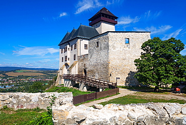 Trencin Castle, Trencin, Slovakia, Europe