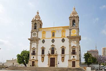 Church Igreja do Carmo, Faro, Algarve, Portugal, Europe