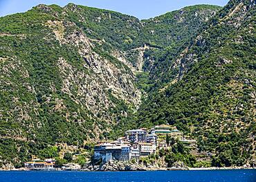 Monastery of St. Gregory, Unesco world heritage site Mount Athos, Greece, Europe