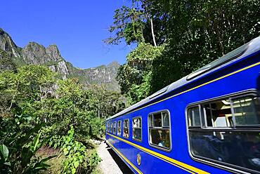 Peru Rail to Cusco, Aguas Calientes, Machu Picchu, Urubamba Province, Peru, South America