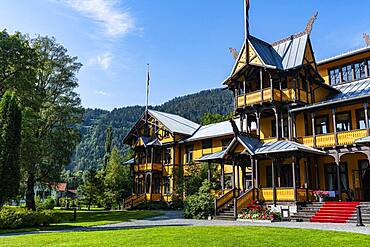 Historic Dalen hotel, Dalen, Telemark, Norway, Europe