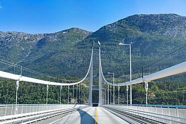 Hardanger Bridge, Eidfjord, Norway, Europe