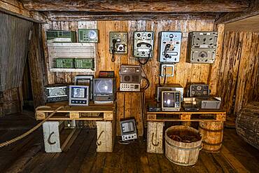 Museum in the little fishing village of Nusfjord, Lofoten, Norway, Europe