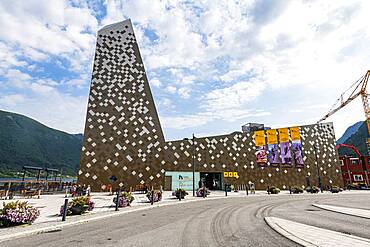 Oudoor center in Aldalsnes, Norway, Europe