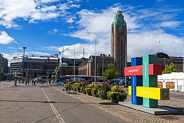 Downtown Helsinki, Finland, Europe