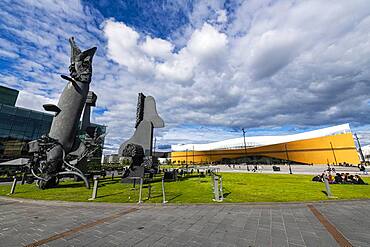 Laulupuut monument, Helsinki, Finland, Europe