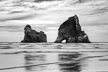 Wharariki Beach, Golden Bay, South Island, New Zealand, Oceania