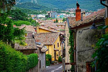 Small village Affi south-east of Lake Garda, Affi, Veneto, Italy, Europe